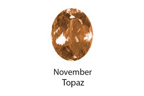 November birthstone — Topaz or Citrine