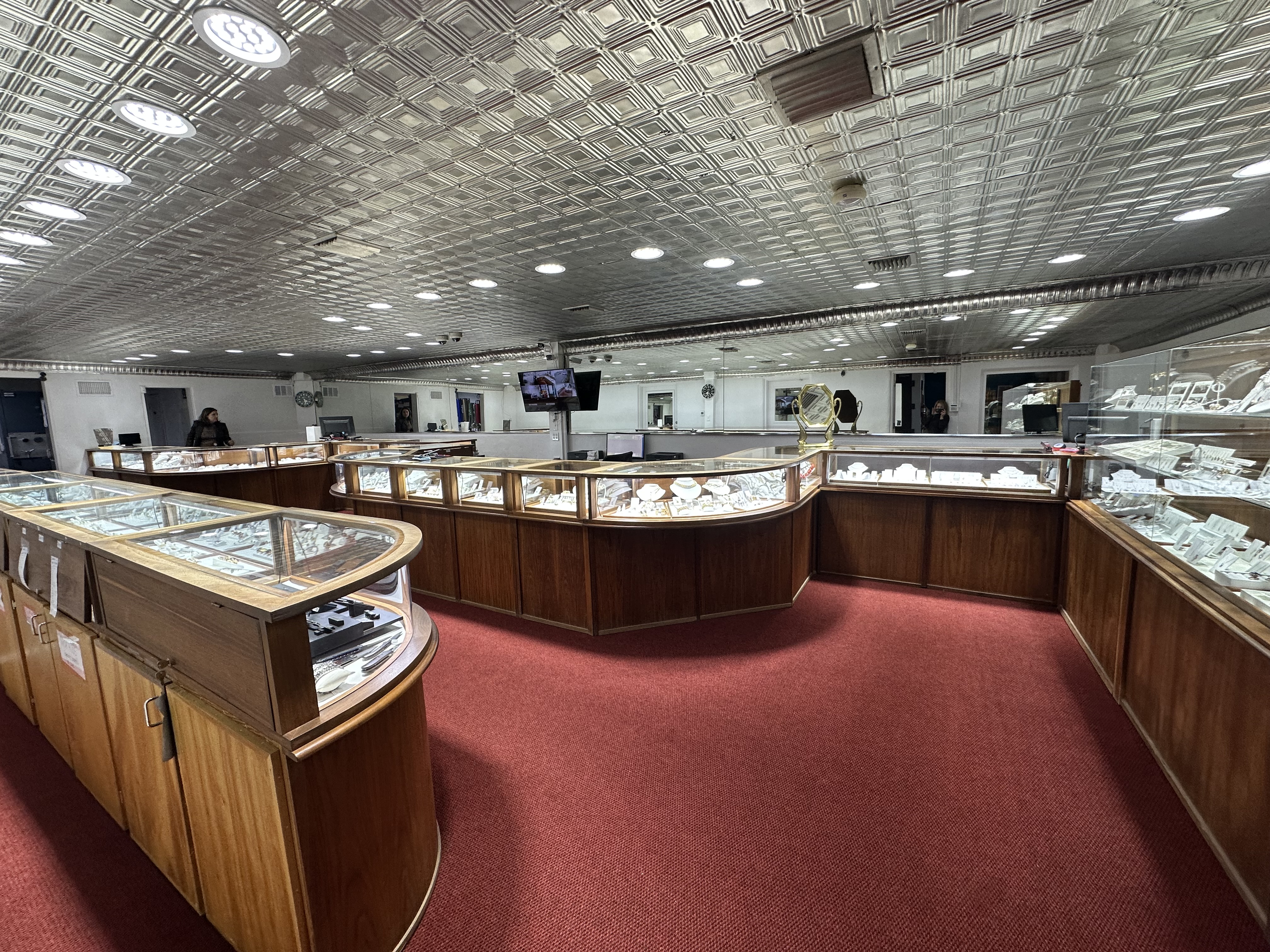 Grissom's Fine Jewelry showroom interior
